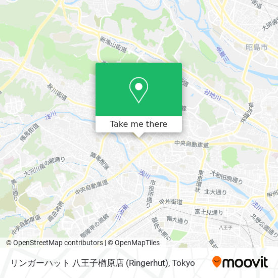 リンガーハット 八王子楢原店 (Ringerhut) map
