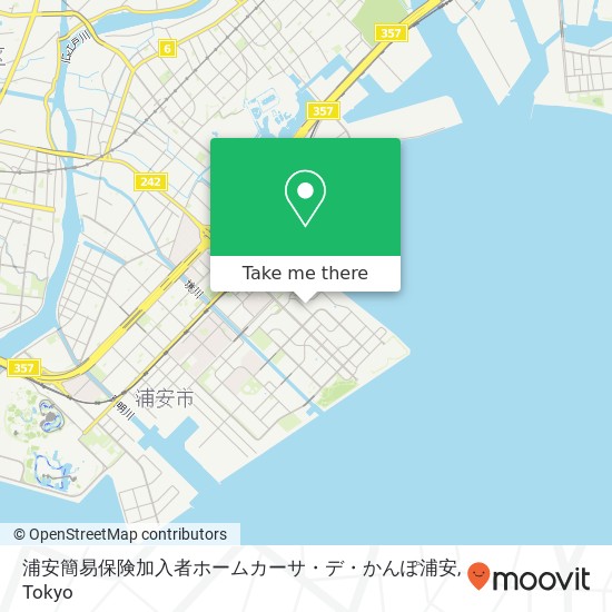 浦安簡易保険加入者ホームカーサ・デ・かんぽ浦安 map