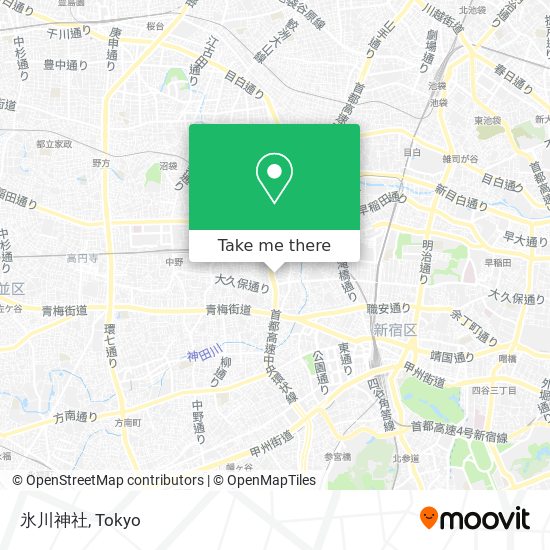 氷川神社 map