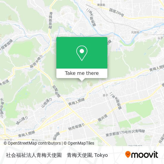 社会福祉法人青梅天使園　青梅天使園 map