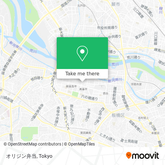 オリジン弁当 map