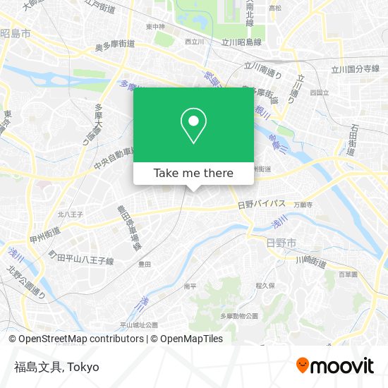 福島文具 map