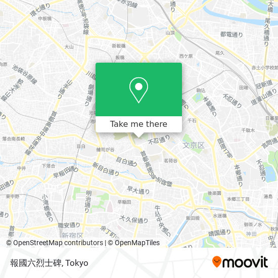 報國六烈士碑 map