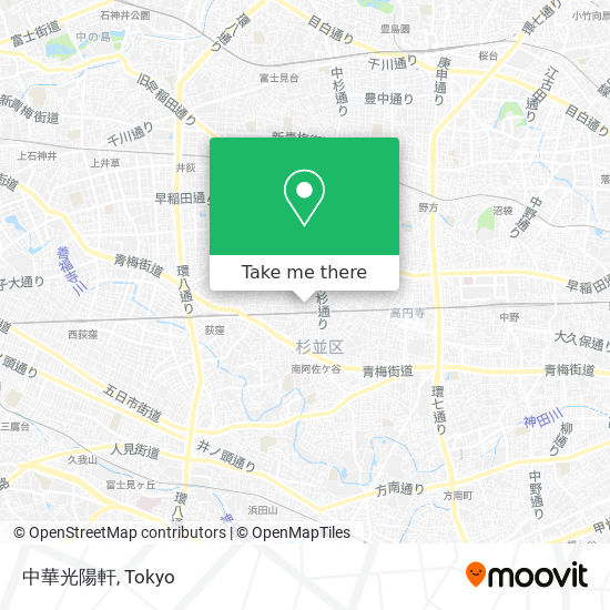 中華光陽軒 map