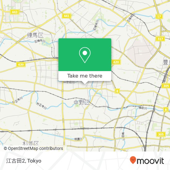 江古田2 map