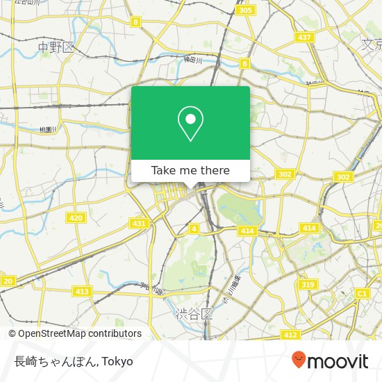 長崎ちゃんぽん map