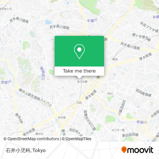 石井小児科 map