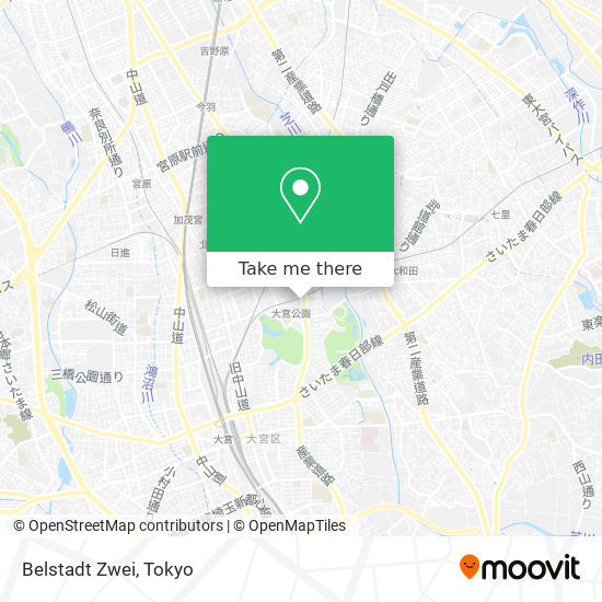 Belstadt Zwei map
