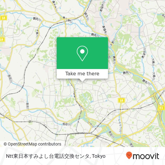 Ntt東日本すみよし台電話交換センタ map