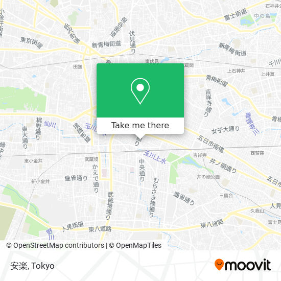 安楽 map