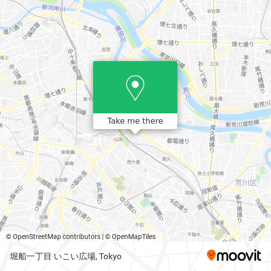 堀船一丁目 いこい広場 map
