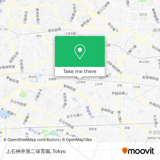 上石神井第二保育園 map