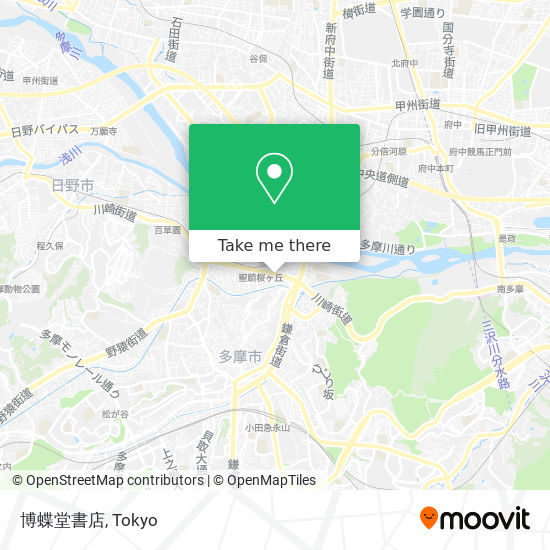 博蝶堂書店 map
