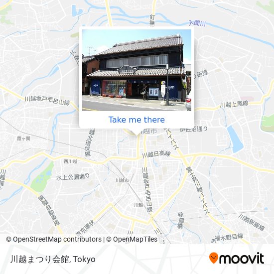 川越まつり会館 map