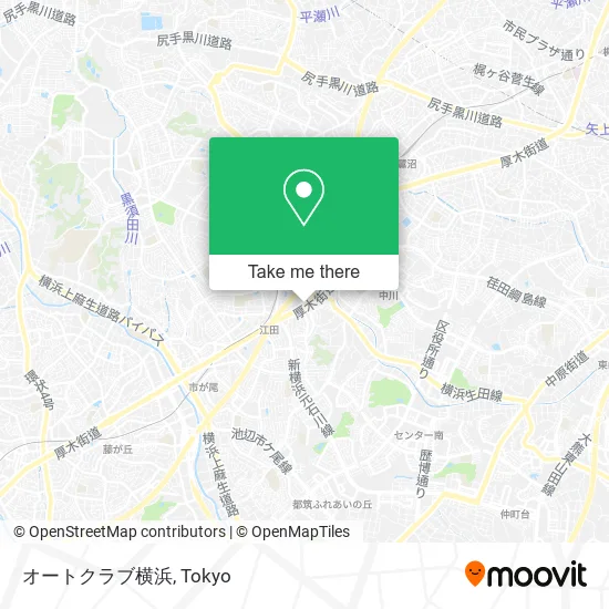 オートクラブ横浜 map