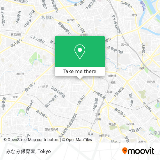 みなみ保育園 map