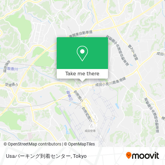 Usaパーキング到着センター map