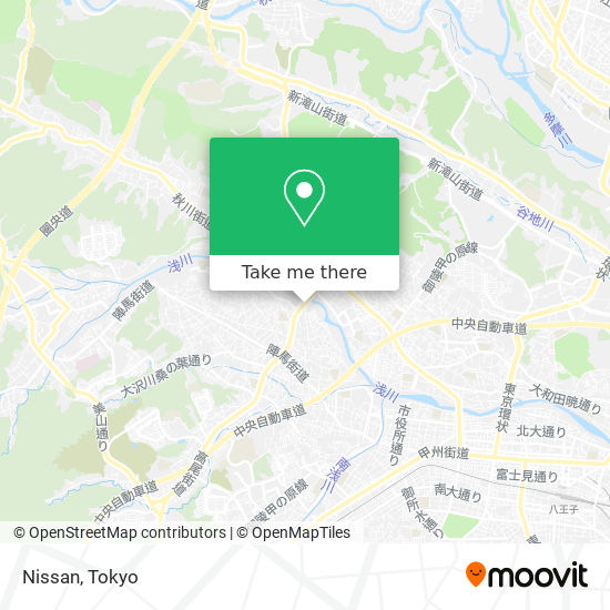 Nissan map