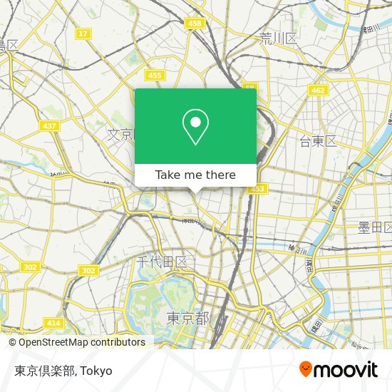 東京倶楽部 map