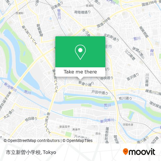 市立新曽小学校 map
