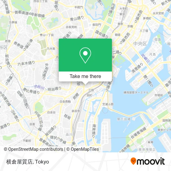 横倉屋質店 map
