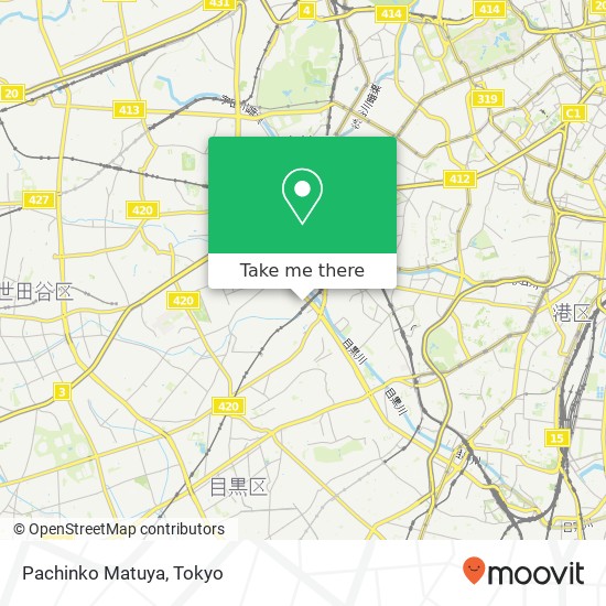 Pachinko Matuya map