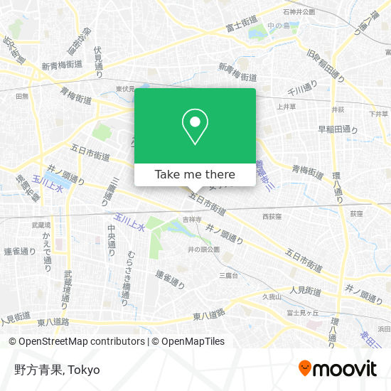 野方青果 map