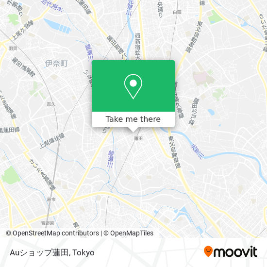 Auショップ蓮田 map