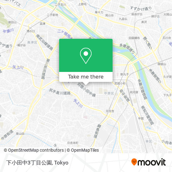 下小田中3丁目公園 map