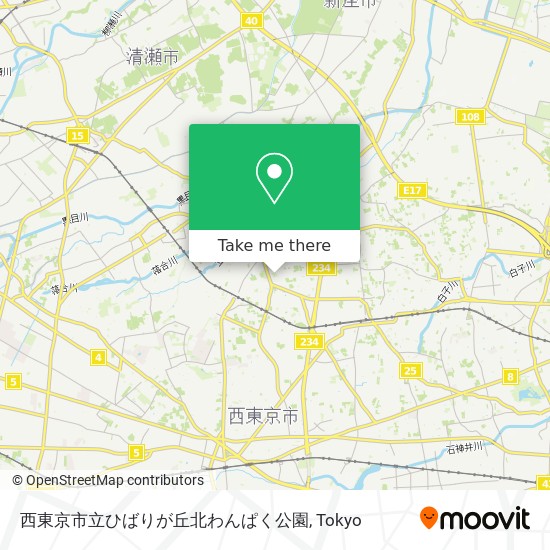 西東京市立ひばりが丘北わんぱく公園 map