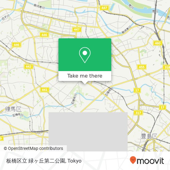 板橋区立 緑ヶ丘第二公園 map