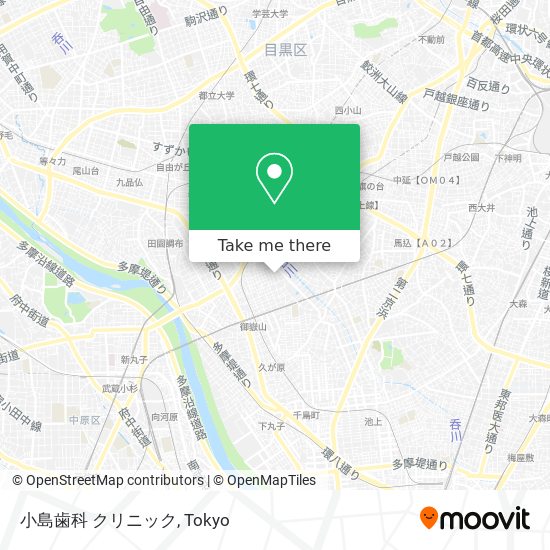 小島歯科 クリニック map