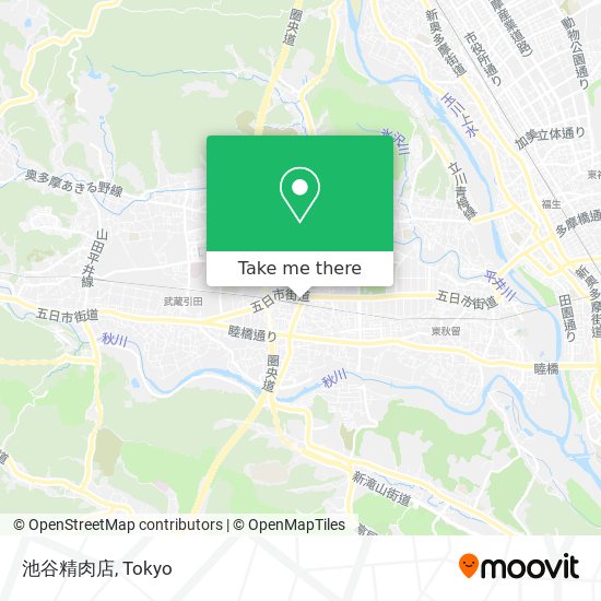 池谷精肉店 map