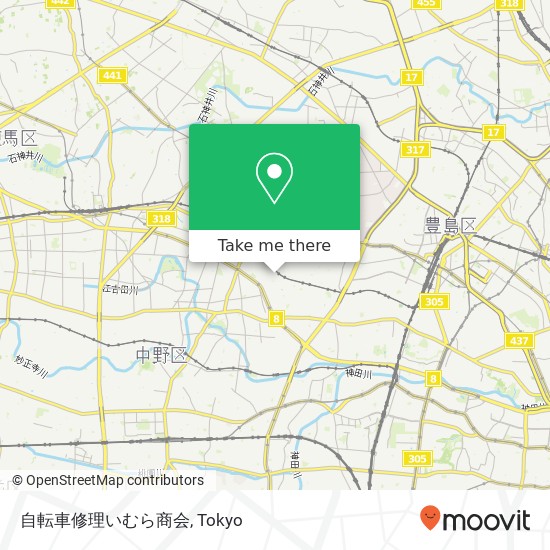 自転車修理いむら商会 map