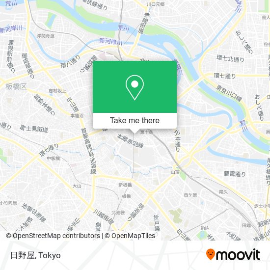 日野屋 map