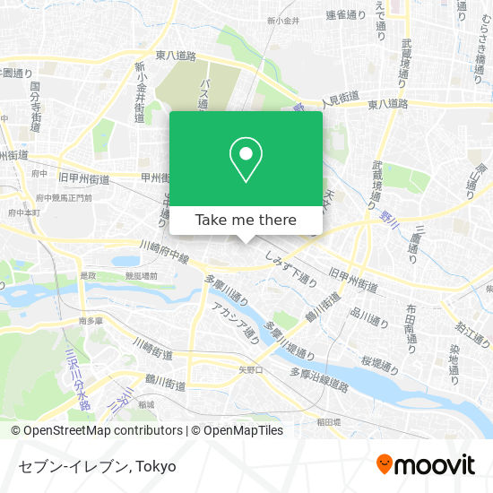 セブン-イレブン map