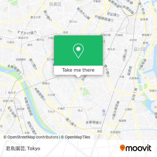 君島園芸 map