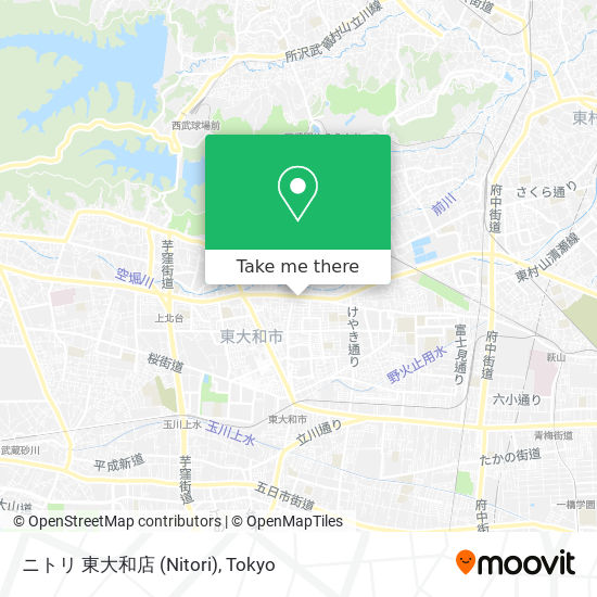 ニトリ 東大和店 (Nitori) map