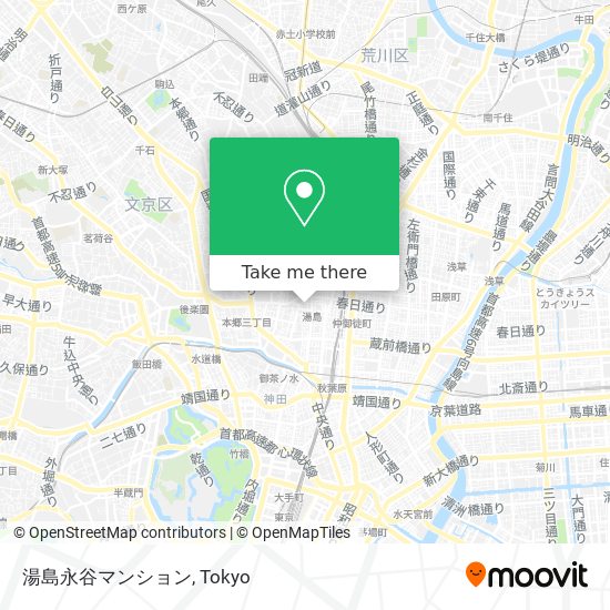 湯島永谷マンション map