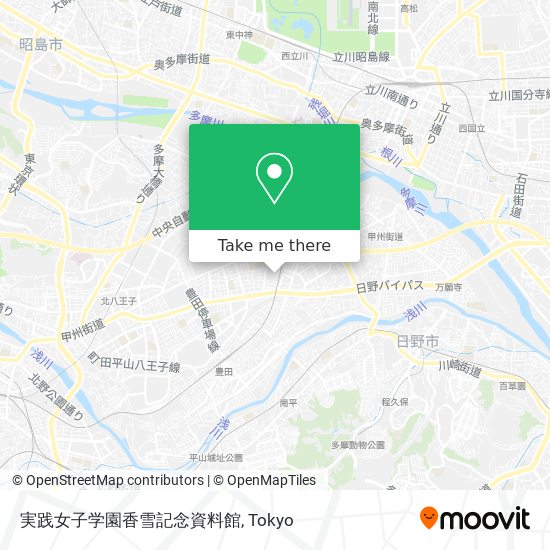 実践女子学園香雪記念資料館 map