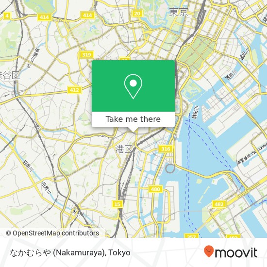 なかむらや (Nakamuraya) map