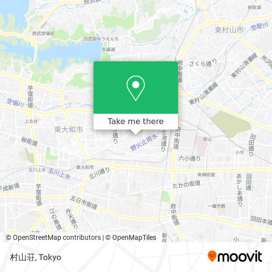 村山荘 map