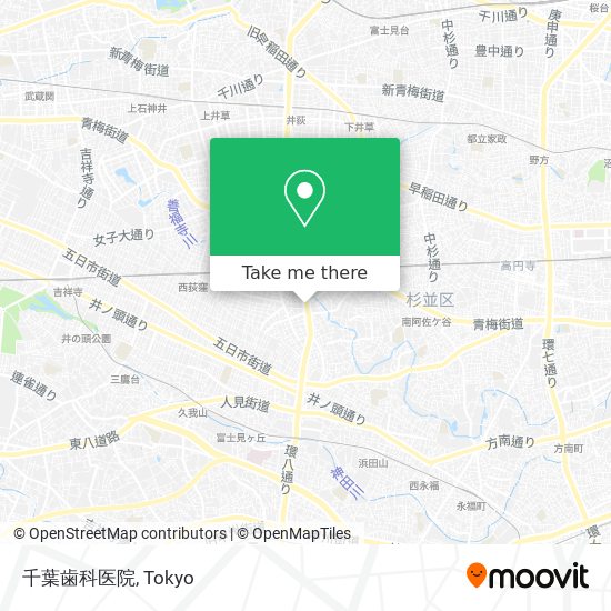 千葉歯科医院 map
