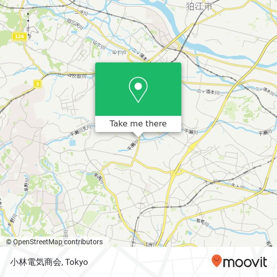 小林電気商会 map