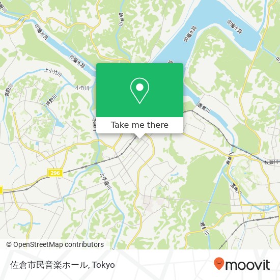 佐倉市民音楽ホール map