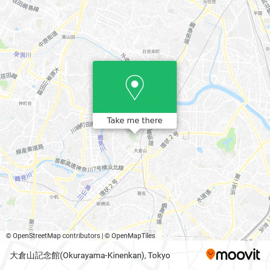 Okurayama Memorial Hall map