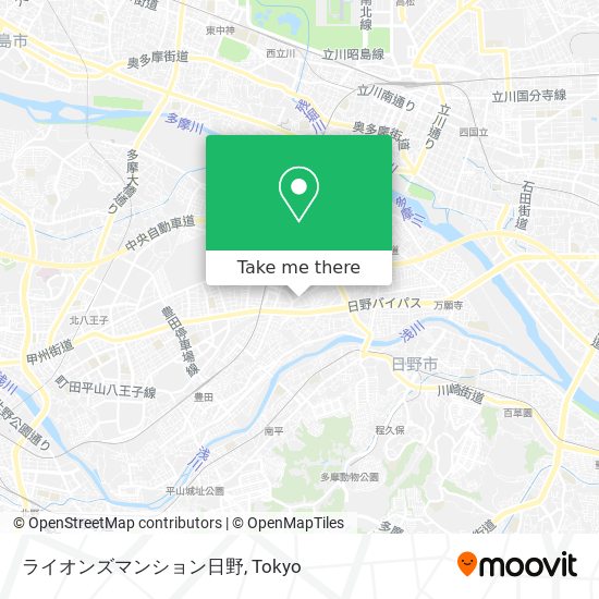 ライオンズマンション日野 map