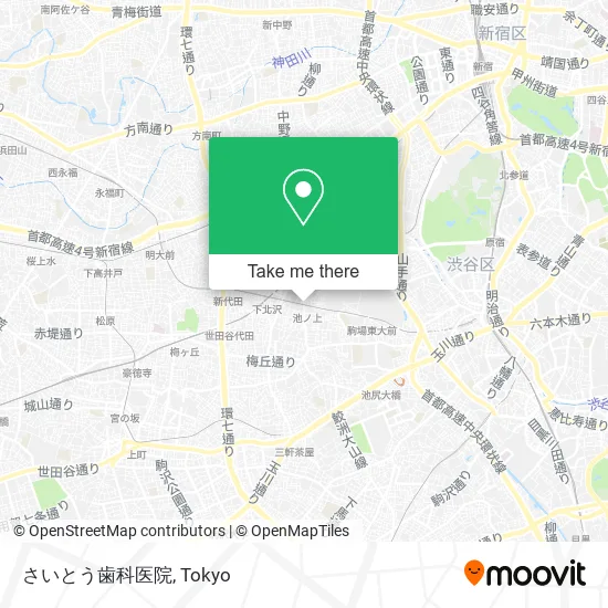 さいとう歯科医院 map