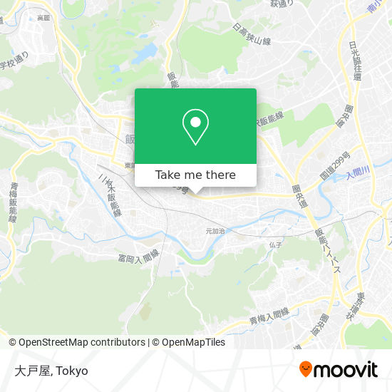 大戸屋 map