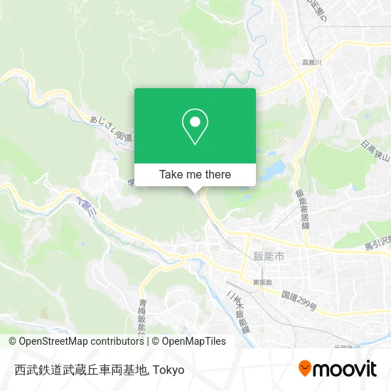 西武鉄道武蔵丘車両基地 map